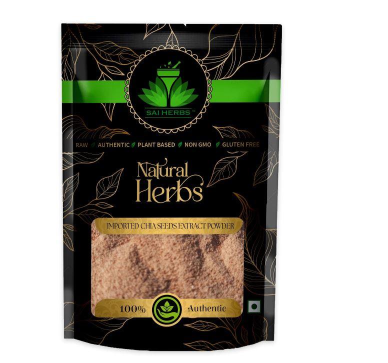 SAI HERBS Imported Chia Seeds Extract Powder - Natural Botanical Extract (100 g)
