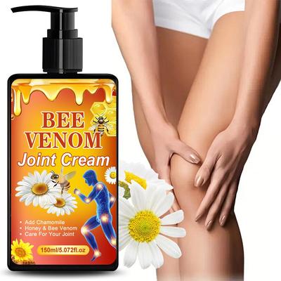 Bee Venom Joint Cream - Hydrated and Light Body Skin,Moisturize and Care For Skin & Joints - Suitable For Elbow,Shoulder,Knee Skin,150ml