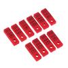 10Pcs Red Felt Thicked Cotton Sealed Pads Replacement Accessories For Z Kerosene Lighter Bottom Sealing Liner