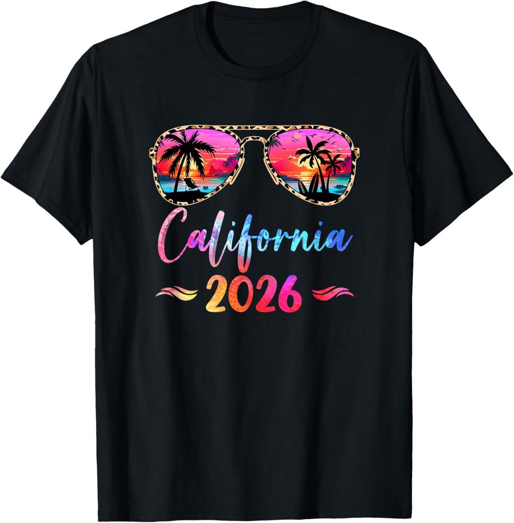 California Vacation 2026 Matching Group Family Summer Trip T-Shirt