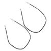 2Pcs Motorcycle Speedometer Cable Extension High Efficiency Signal Transfer Robust Construction for Scooter Maintenance Repair