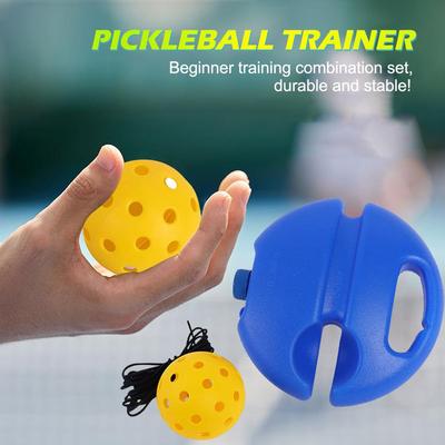 Ballloch-Pickball-Ball-Pickball-Loch-Ball-Loch-Wasser-Einspritz-Gürtel-Linien-Trainer Selbststudium-Tennis-Dämpfer Trainingsgerät