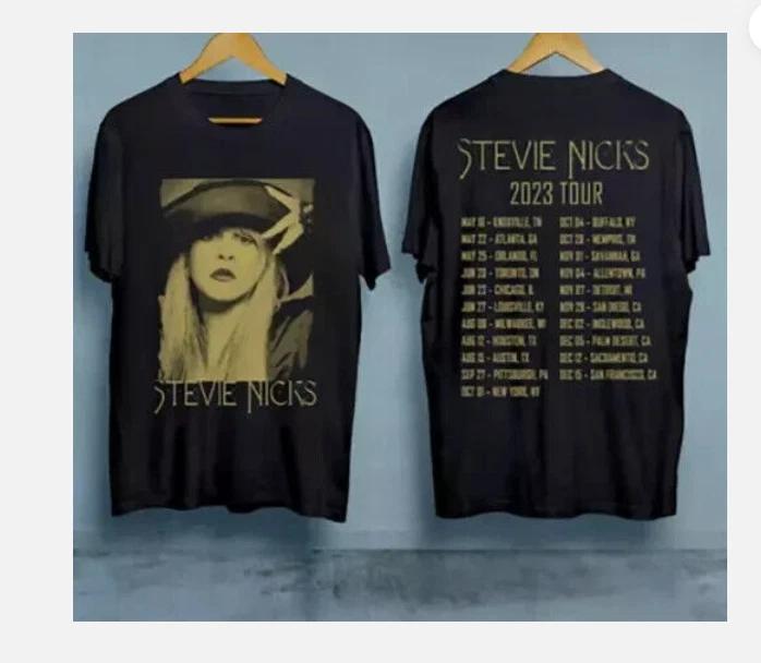 Stevie Nicks 2023 Tour T-Shirt, Stevie Nicks Tour 2023 Live in Concert Shirt L