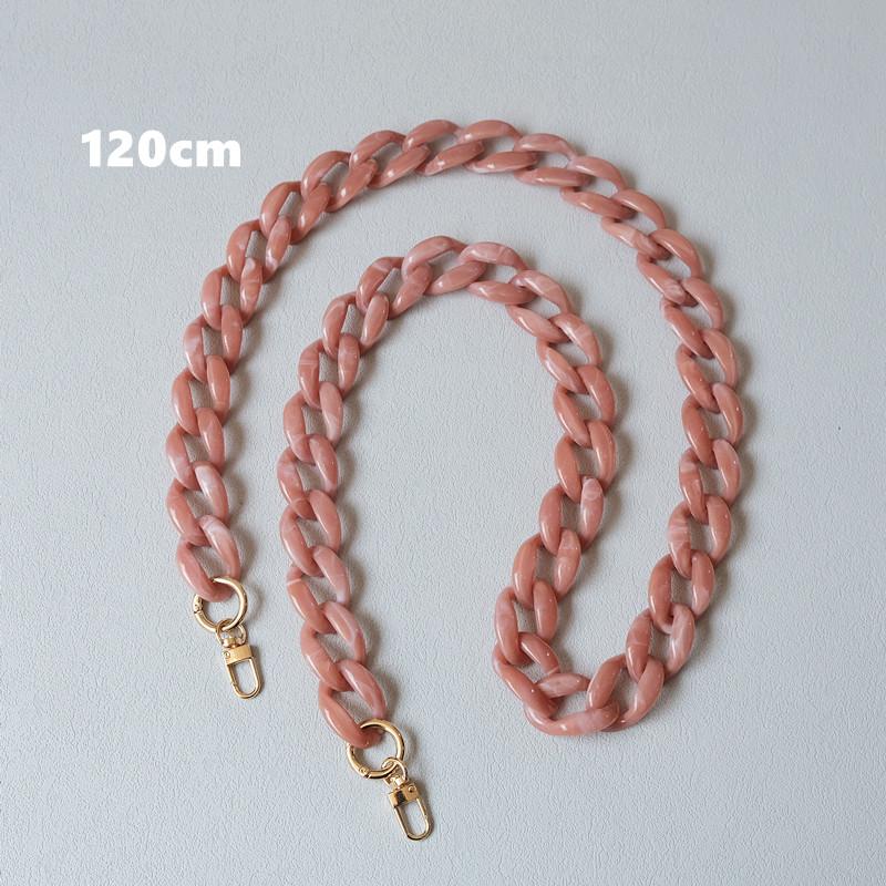 New Phone Accessory Detachable Chain Green Crossbody Resin Luxury Strap Phone Case Chains Acrylic Shoulder Lanyard Hanging Chain