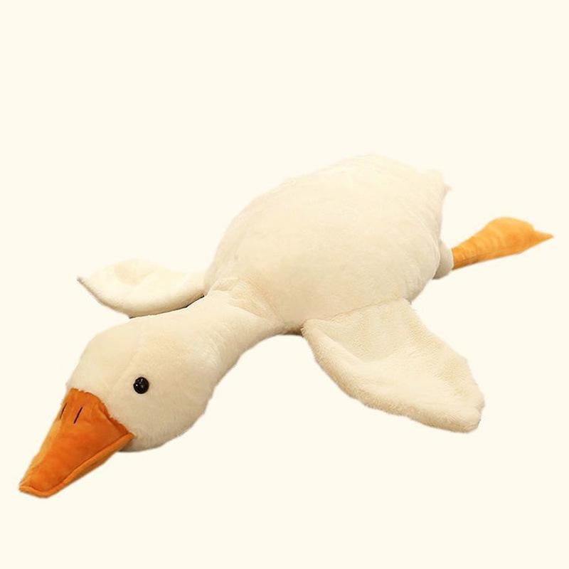 

Big White Goose Pillow Plush Toy Doll Big Goose Doll Children Sleeping Soothing Ragdoll Birthday Gift 50cm