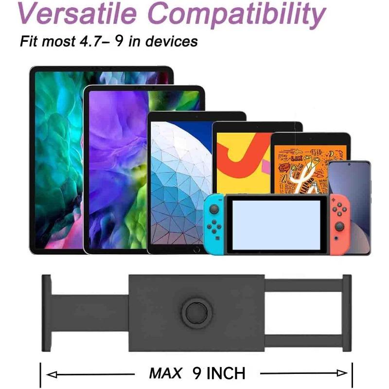 Tablet Stand Holder Mount mobile phone Clip with Flexible Gooseneck Arm Compatible for IPad Mini Pro Air Kindle Samsung