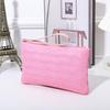Fashion Ladies Weaving Bag Wristlet Clutch Women Daily Money Phone Clutch Solid Straw Woven Coin Purse Beach Wallet Card Leisure Travel