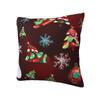 Christmas Pillow Cover Novelty Pillow Case For Chair Sofa Home Decoration Cushion Cover Soft Graphic Pillowcases Gift