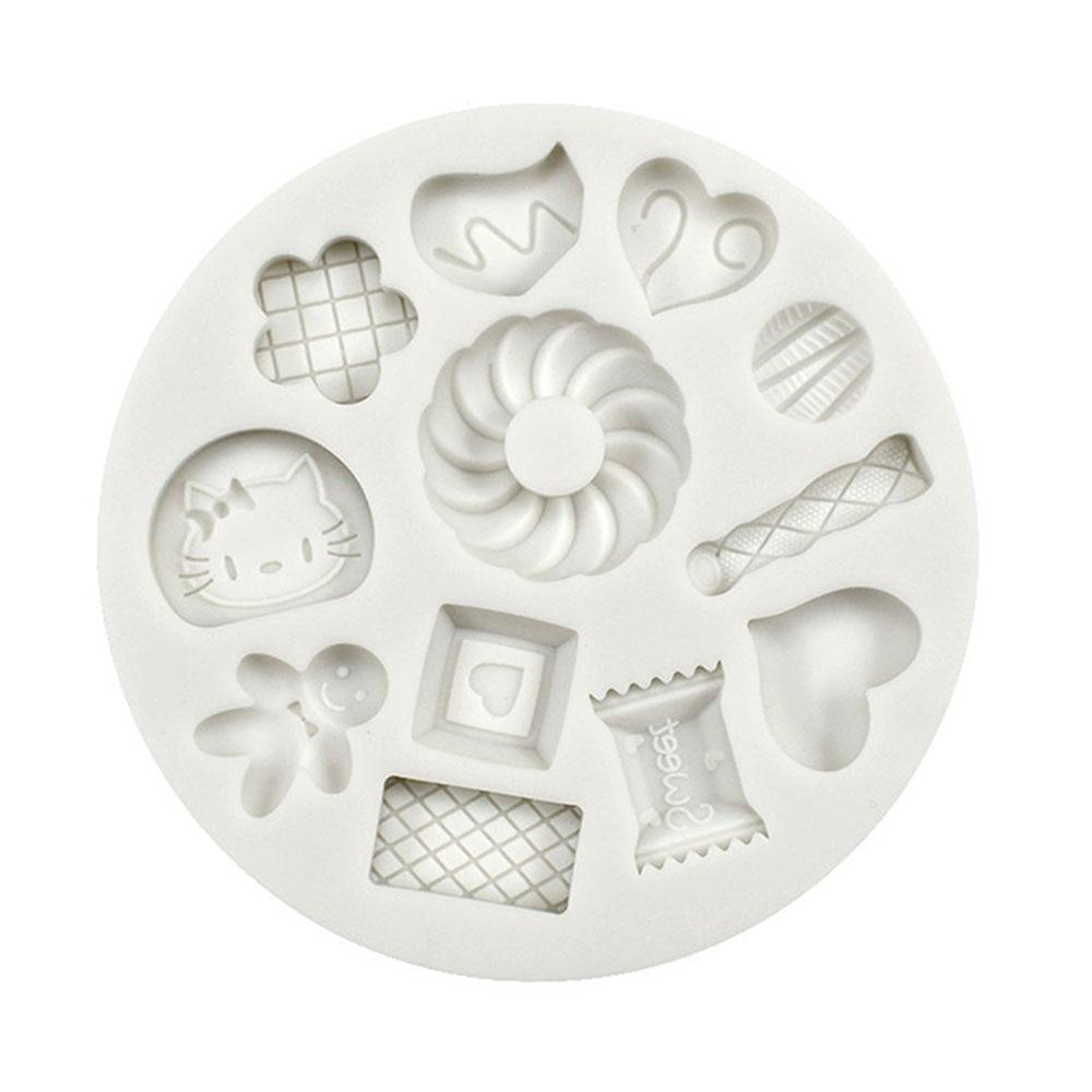 

1 шт. пончики пряники конфеты силиконовые формы украшения торта сахарное искусство шоколад выпечка инструменты кухонные принадлежности небесно-голубой