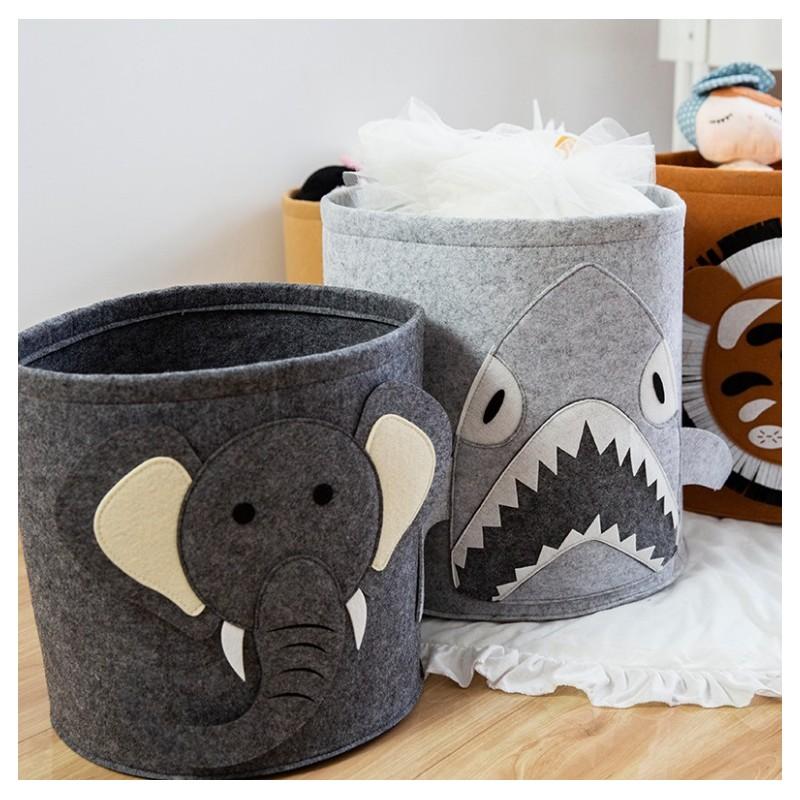 Toy Container Felt Laundry Basket 35X35 Children' Organizer