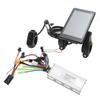 Electric Bike Brushless Controller M6C LCD Display 3648V 500W ABS Aluminum Alloy Electric Bike