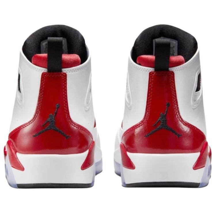 Air Jordan Flight Club 91 White Gym Red Black Men's Shoes 555475-101
