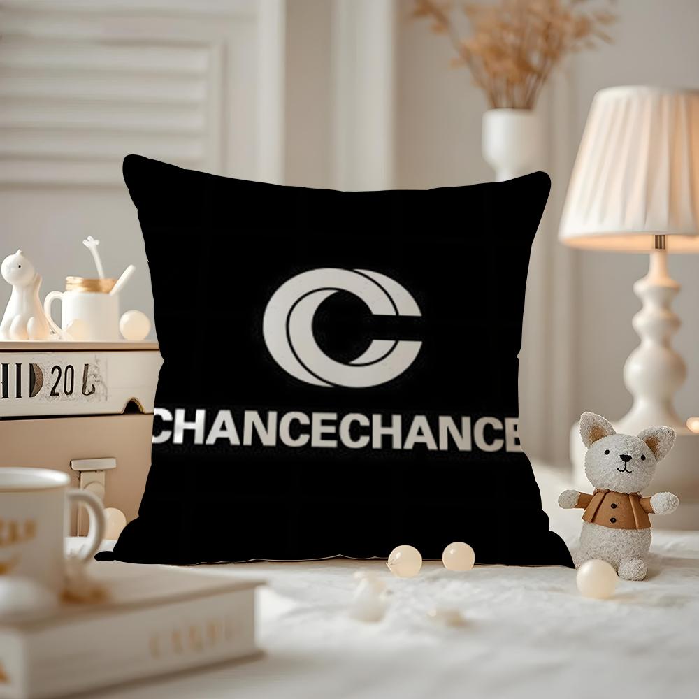 Design značky C-Chancechance Povlak na polštář Povlak na polštář proti roztočům Neviditelný zip Hedvábný krátký plyšový Povlak na polštář na pohovku