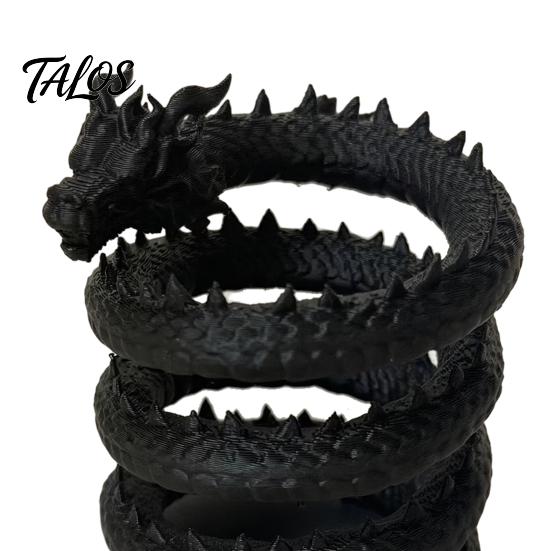 Pen Holder 3D Printed Dragon Holder, Mystical Fantasy Pencil Desk Accessory for Students Cup, Desktop Makeup Brush Home, Office Marker