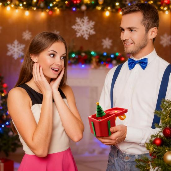 3D tištěná vánoční ozdoba bezpečná pro děti sváteční dekorace hračka pro úlevu od stresu dekorace na vánoční tématickou událost