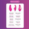 APP Wearable Vibrator for Women Bluetooth Control Egg Clit Stimulator Magnetic Wear Vibrating Female Masturbator Sex Toys Adults