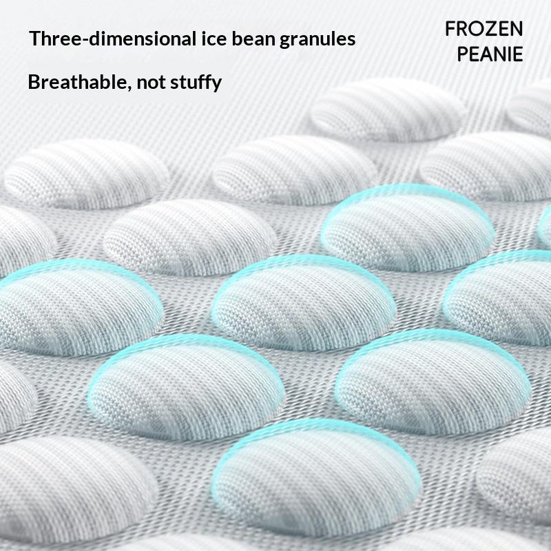 Cooling Dog Bed Summer Ice Silk Cat Mat Oval Pet Nest Breathable Heat Dissipation Cooling Pad For Small Medium Large Dogs Cats