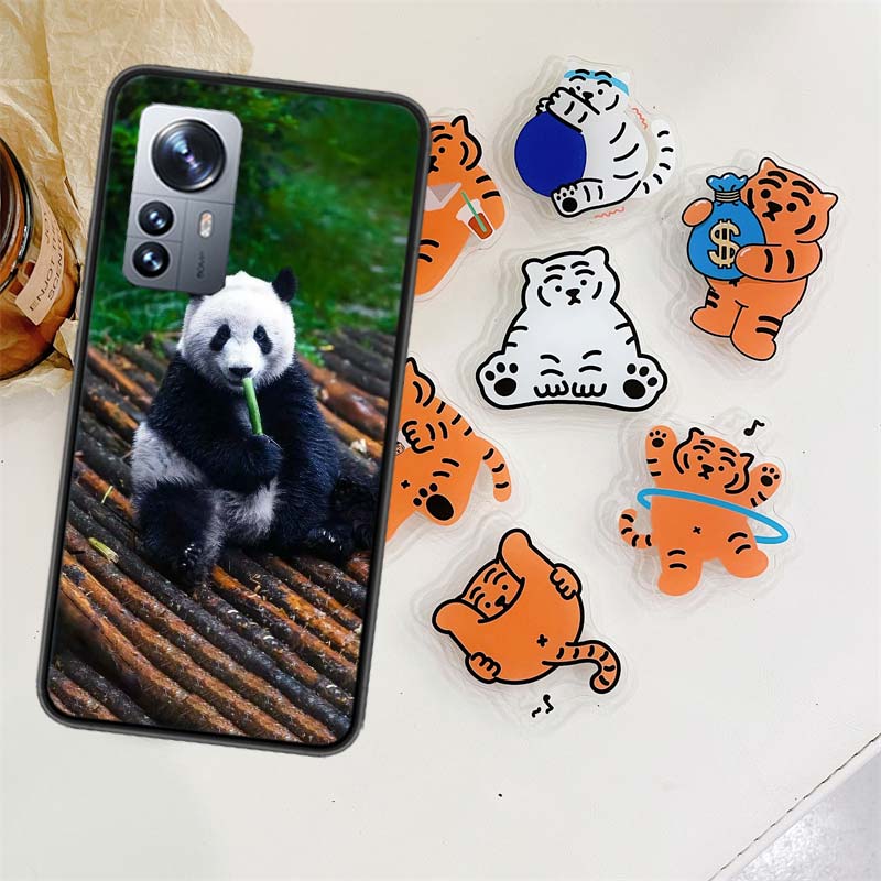 Panda Baby, Giant Panda Family Phone Case For Xiaomi Poco X7 X6 M8 M7 M6 M4 M3 X4 Pro F7 Ultra M5S Mi 14 14T 15 15T 12T 10T Pro