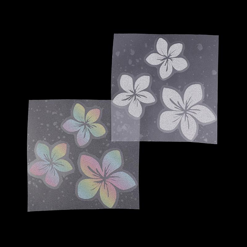 Floral Glitter Decorative Car Stickers Waterproof Dly Auto Rear Windshield Fuel Tank Cap Window Motorcycle Vinyl Decals Decor