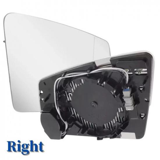 Right Mirror Glass w/Blind Spot & Heated for Mercedes-Benz GLA250 GLK250 GLK350