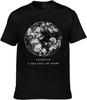 Camiseta Masculina Mxuglal Coldplay Manga Curta Casual, Pulôver Diário com Absorção de Umidade