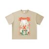 260 GSM Double Yarn 32 Count 100% Cotton My Hero Academia V24 Bakugo Print Unisex Heavy Cotton T Shirt