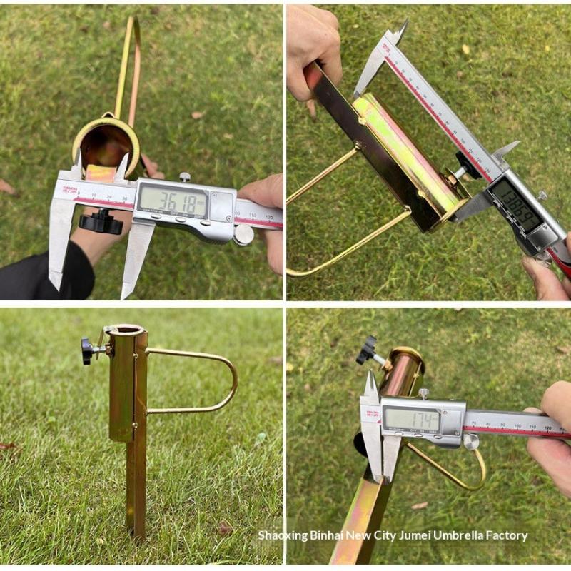 Beach Umbrella Anchor Metal Patio Umbrella Holder Garden Parasol Sun Umbrella Stand For Outdoor Camping Fishing Supplies