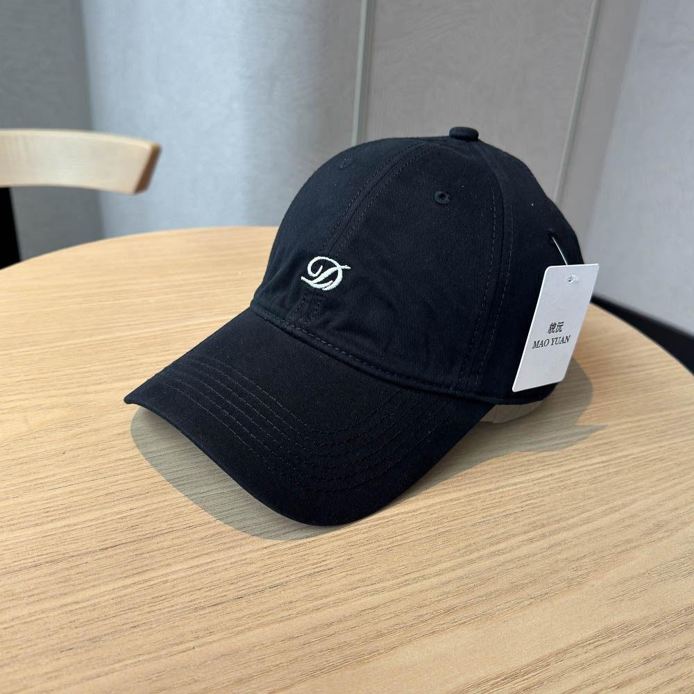Fashion Hat Spring and Summer New Embroidered Letter Soft Top Baseball Cap Children's Korean Version Niche Face Small Cap Versatile Sun Hat