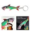 Portable Fish Shape Bottle Opener Keychain Zinc Alloy Pendant Safe for Family Gatherings and Backpacks Handbag Decors