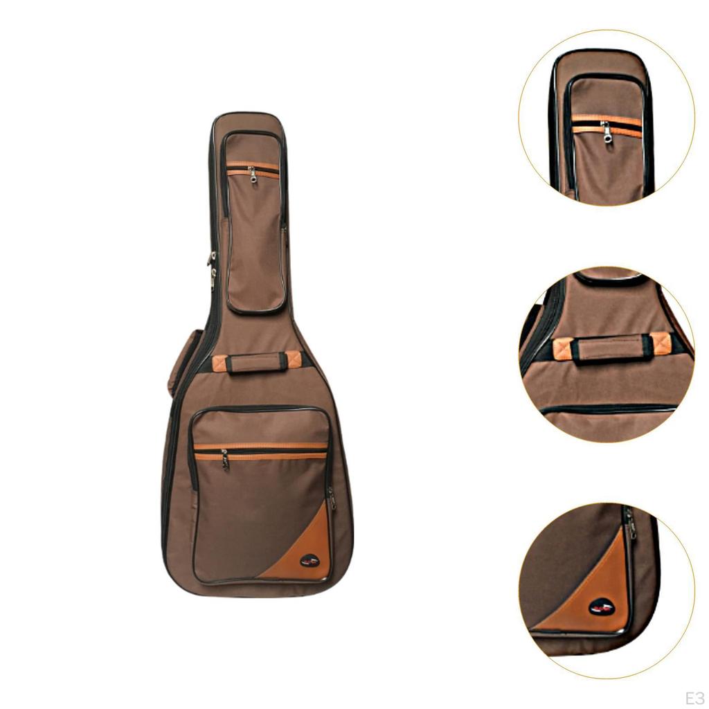 42inch Guitar Bag with Adjustable Straps And Storage for Accessories