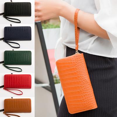 Fashion Γυναικείο Πορτοφόλι Πορτοφόλι με φερμουάρ Πορτοφόλι για κέρματα πολλαπλών τμημάτων