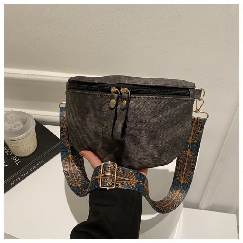 Fashionable Solid Color Women's Bag, Stylish Single Shoulder Crossbody Bag