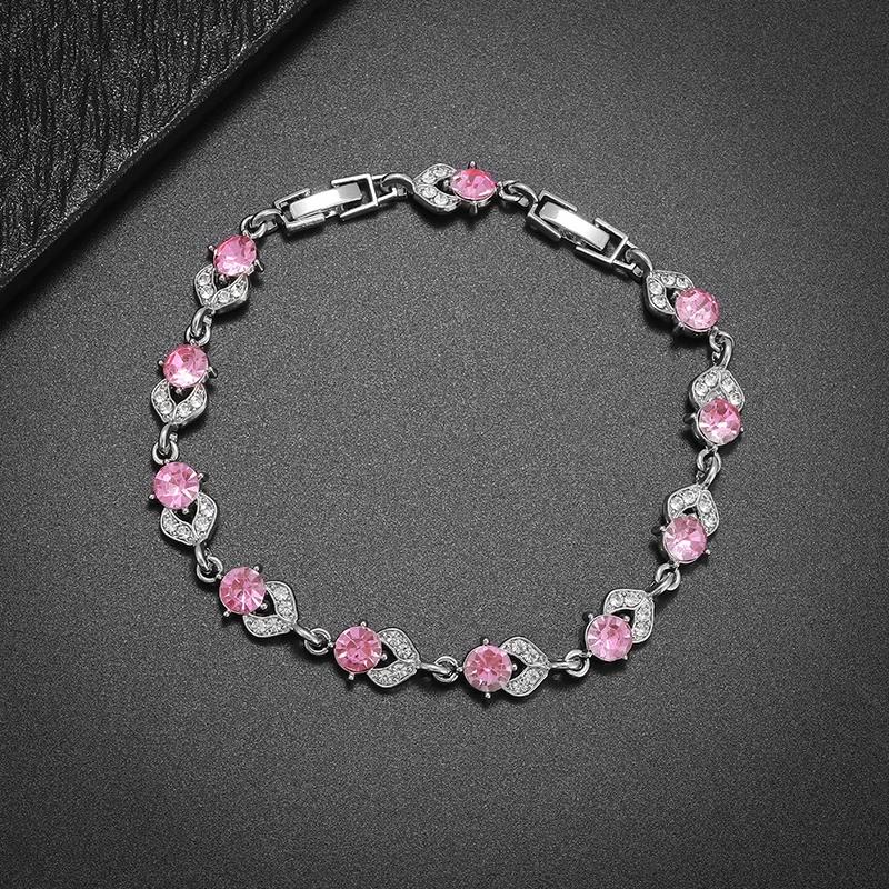 Fashionable and Exquisite Shiny Zircon Sunflower Bracelet Women's Trendy Dinner Party Jewelry Girls Gift