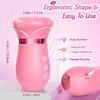 APPP Vibrator Adult Sex Toys for Women 5IN1 Mouth Sucking Vibrator Rose Sex Toy, 10 Tongue Licking Anal Clit Nipple Vibrators Female Couples Sex Toys