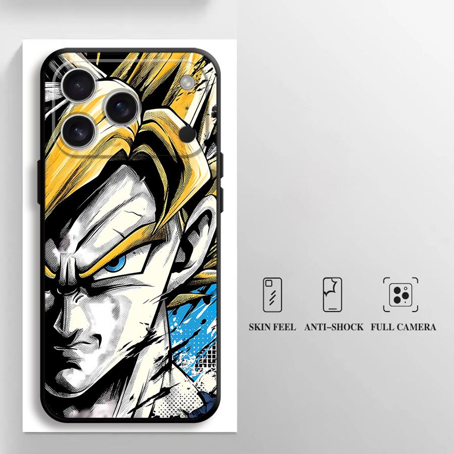 Hot D-ragonS B-allS Case for iPhone 17 Pro Max 15 Plus SE 11 Air 14 7 8 XS XR 13 Mini 16 12 Funda Phone Cover
