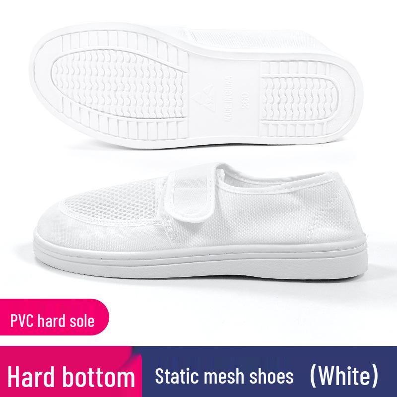 

Odor-Resistant Anti-Static Mesh Shoes with Magic Tape and PU Soft Sole