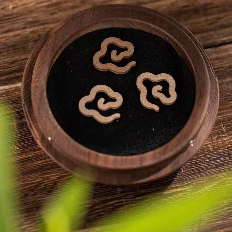 Auspicious Cloud Sandalwood Incense Coils - No Residue, Ideal for Bedroom Air Purification