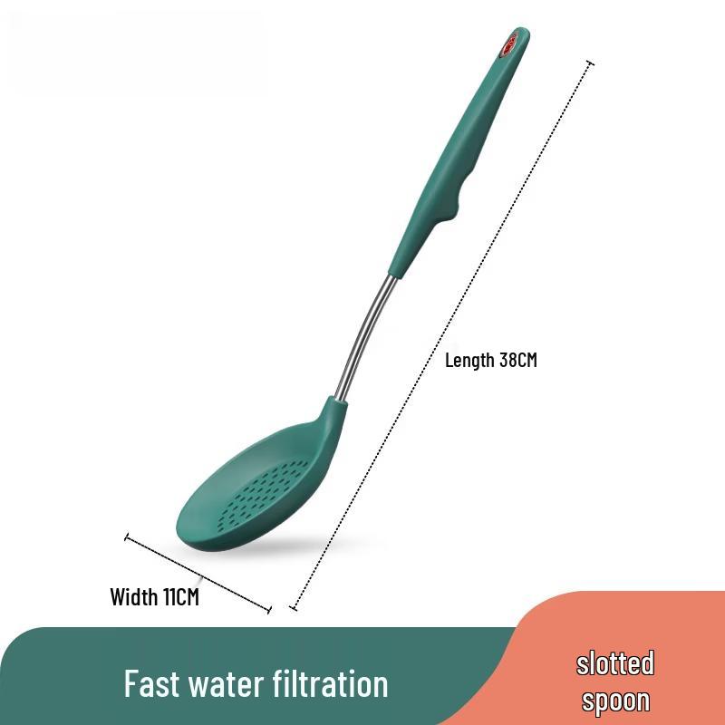 

Silicone and Stainless Steel Kitchen Utensil Set