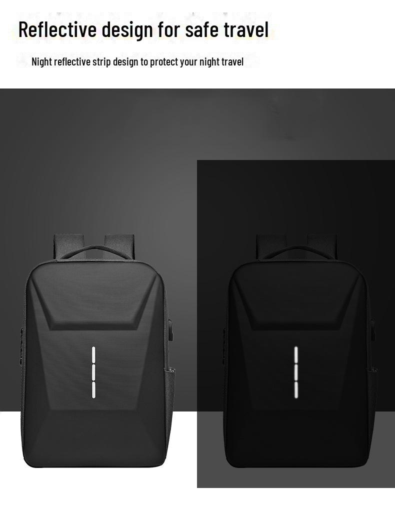Reflektierender wasserdichter Pendler- und Studentenrucksack
