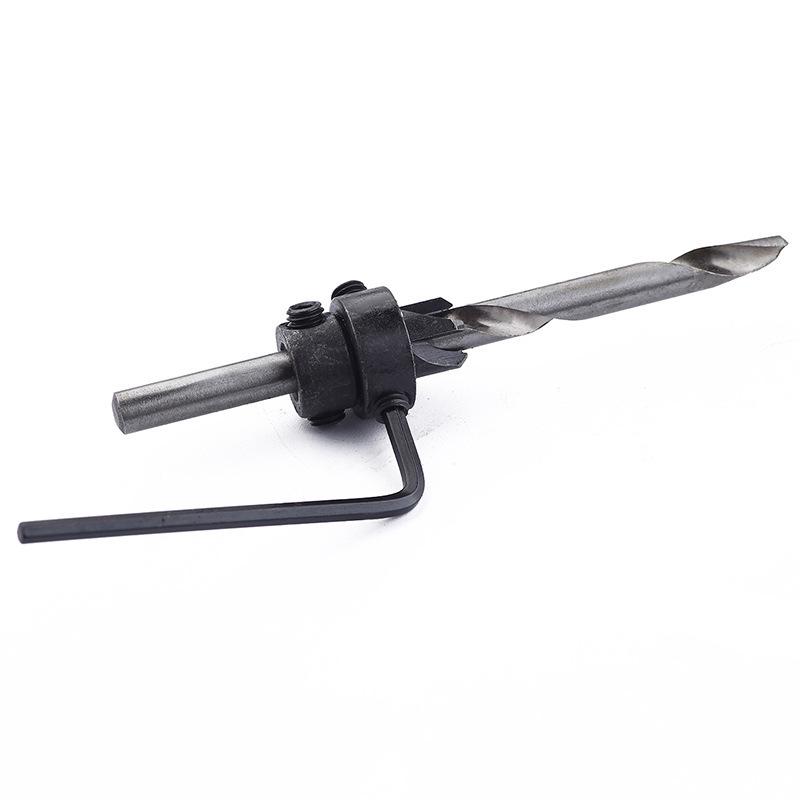 7-Piece Woodworking Countersink Drill Bit Set with Integrated Wood Screw Taper Hole Auger