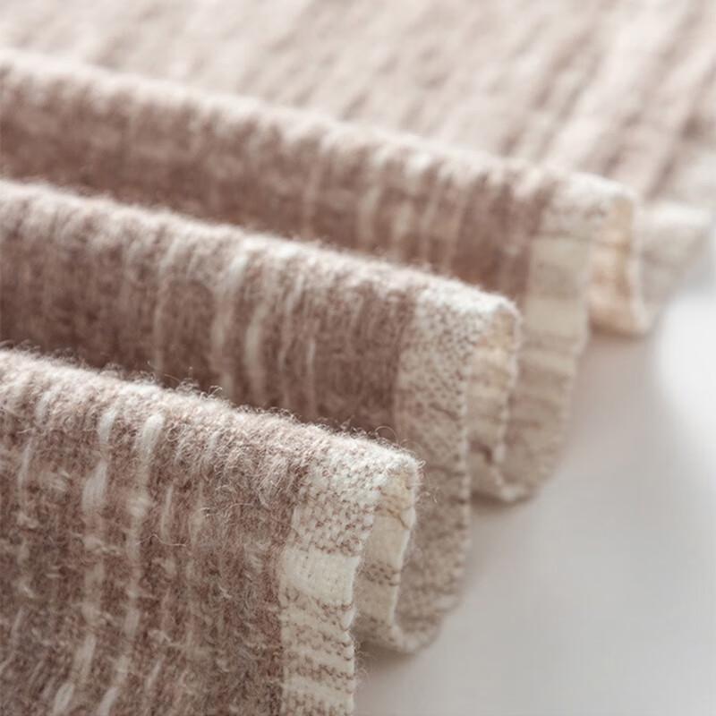 CEENIU YM24 Women's Winter Wool Plaid Scarf