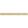 Shinwa Sokutei Bamboo Ruler, 30cm, 1mm Pitch, with Grommets, 71760