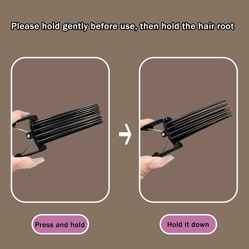 Simple Fluffy Hairpin Curling Roots High Natural Fluffy Hair Clip Unisex Hair Curler Hair Curler Styling Fluffiness Tool