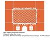 Christmas Gingerbread House Tablecloth 7.55 X 9.84 Ft Tablecloth with Cut-Out Door Windows Table Cover Playhouse for Family Gathering Party Supplies