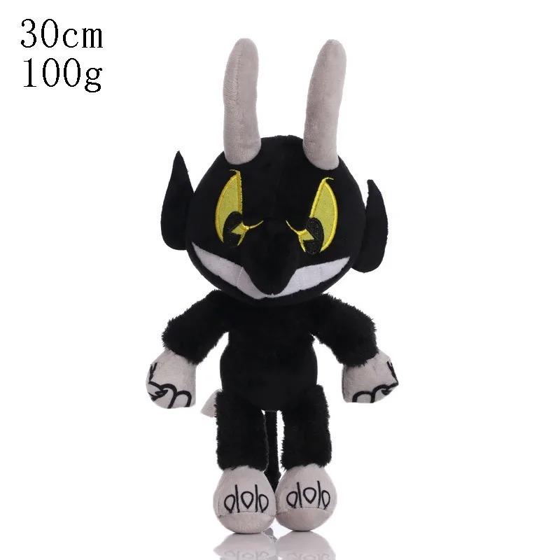 Hot 22-30cm Adventure Game Cuphead Plush Toys Mugman The Devil Legendary Chalice Plush Doll Soft Cuphead Doll for Children Gifts