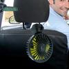 Cooling Air Fan 3 Speed Strong Wind DC 5V Rear Headrest USB Fan Air Cooling Fan for Car