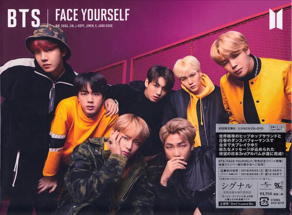 

CD-BTS (БТС) - FACE YOURSELF UICV9278 Universal Music 2018 Япония K-Pop Б/У