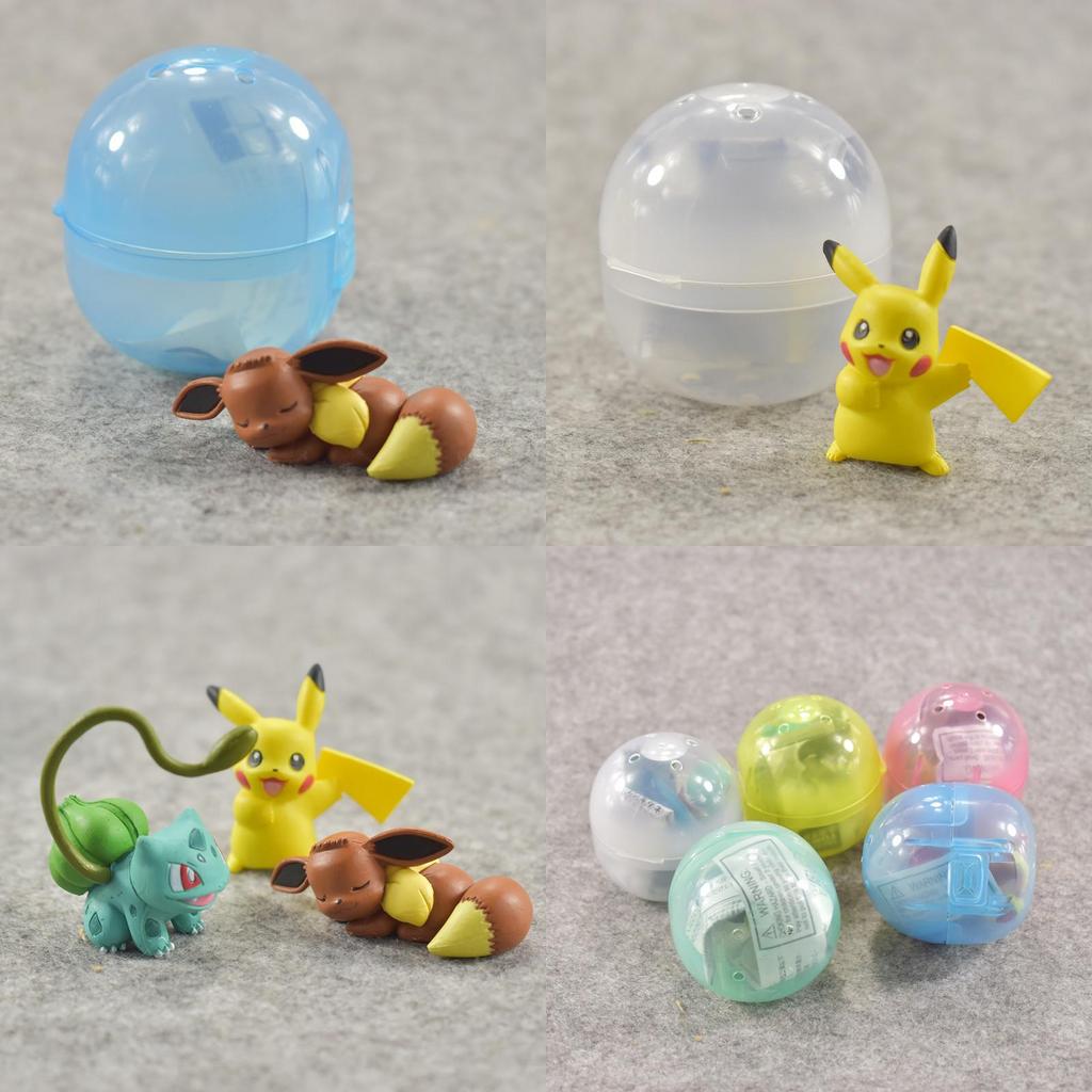 Exquisite Anime Pokemon Figures Poke Ball Set For Kids Perfect Gift Toys
