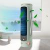 Bedroom Desk Mini Tower Fan, Rechargeable Oscillating Table Fan, 3-Speed Wind Speed Adjustment, Up To 30 Hours