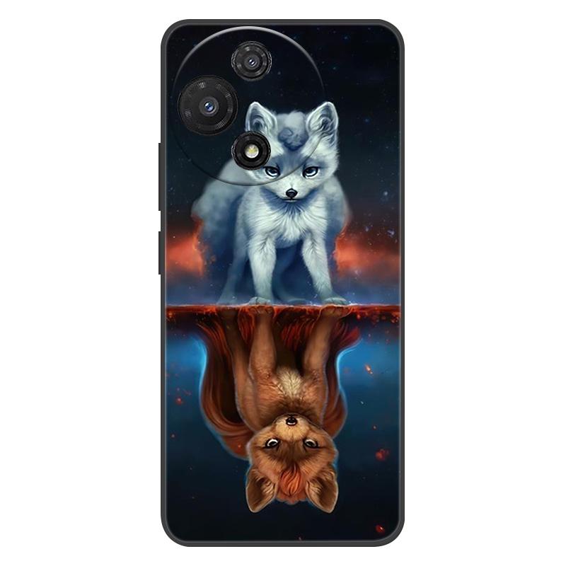 For TCL 60 5G Case Silicone Luxury Space Soft Bumper for TCL 60 5G T521H Phone Cover TCL60 TPU Funda Fashion Coque shell